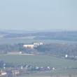 Pohled z hradu na Zbirosk zmek