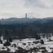 Pohled od Padrt na vysla Praha